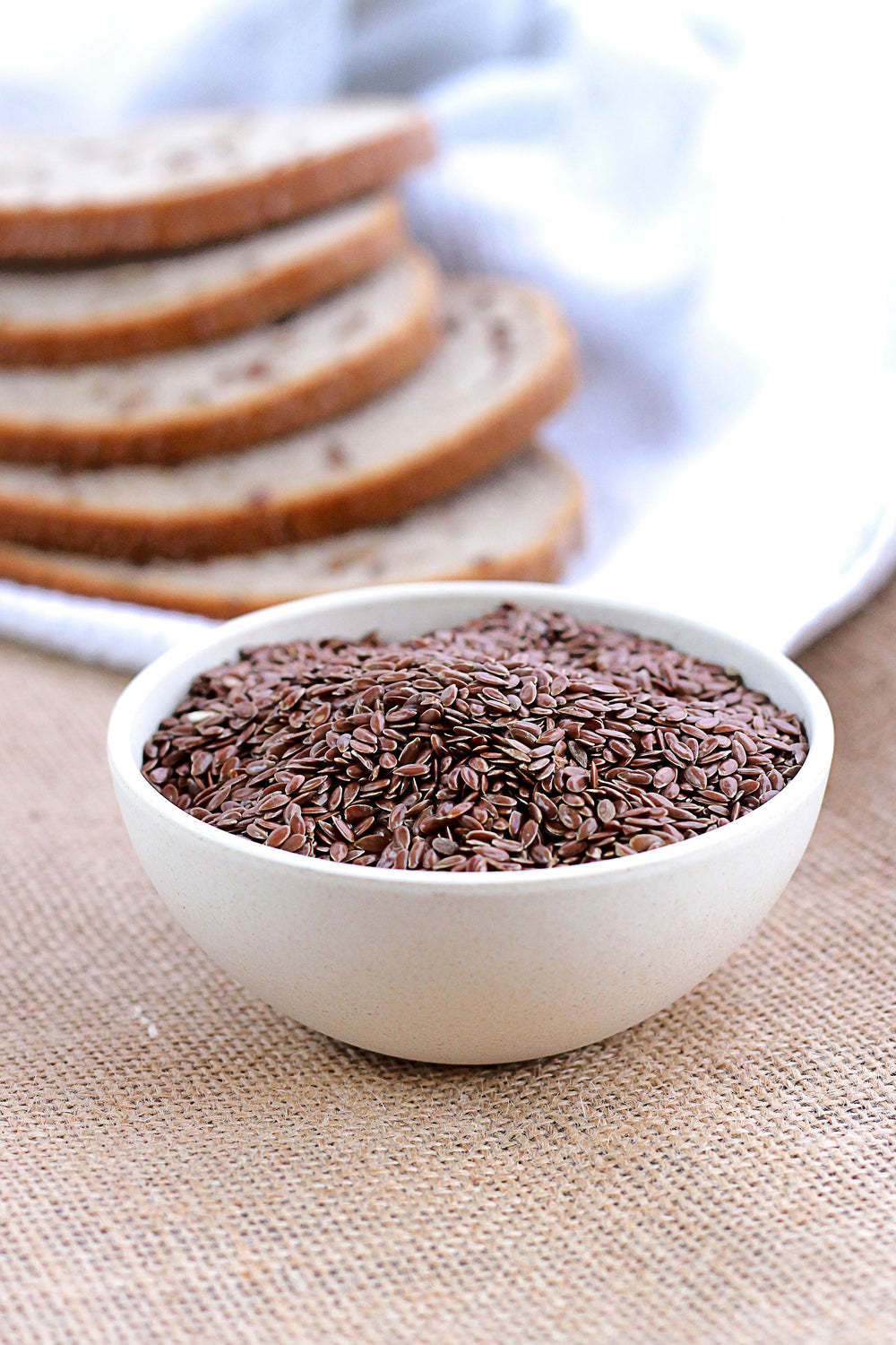 flax seeds ready for baking