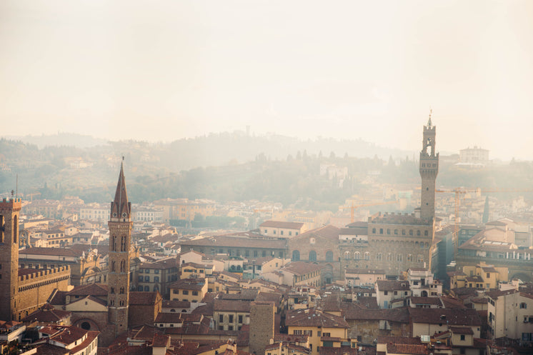 Florence Italy Haze