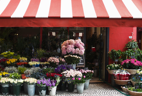 flower shop front
