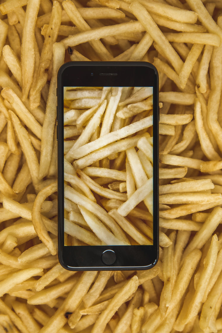 French Fries Phone Photography