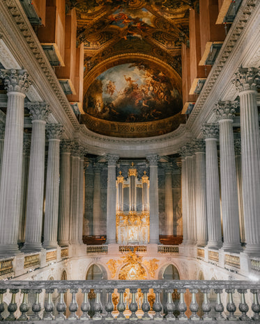 frescoes in the chapel of versailles