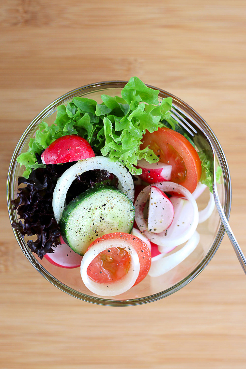 fresh garden salad