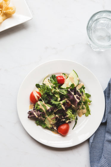 Fresh Plated Salad