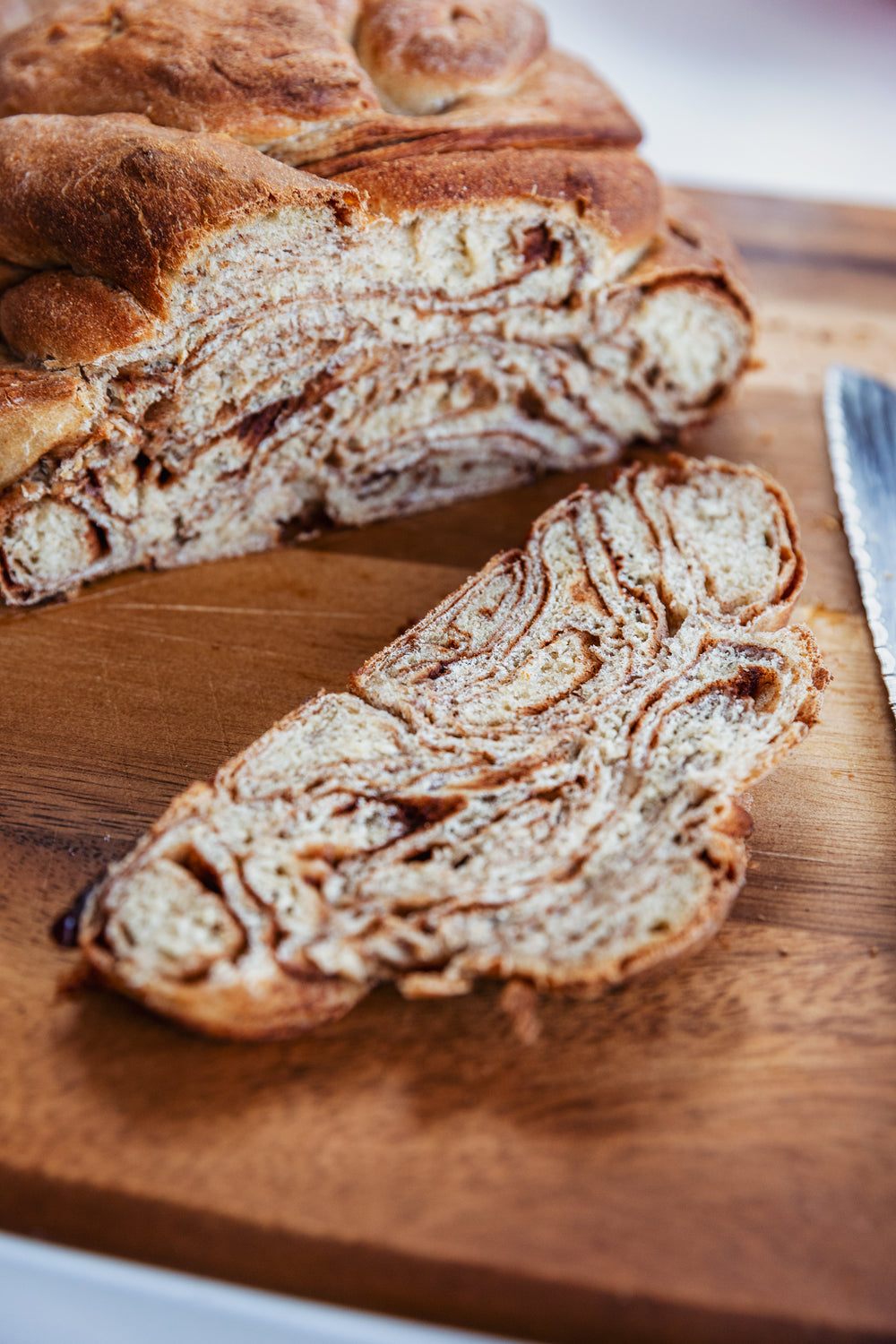 freshly baken sourdough bread