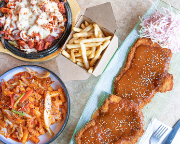 fried comfort food fish and chips