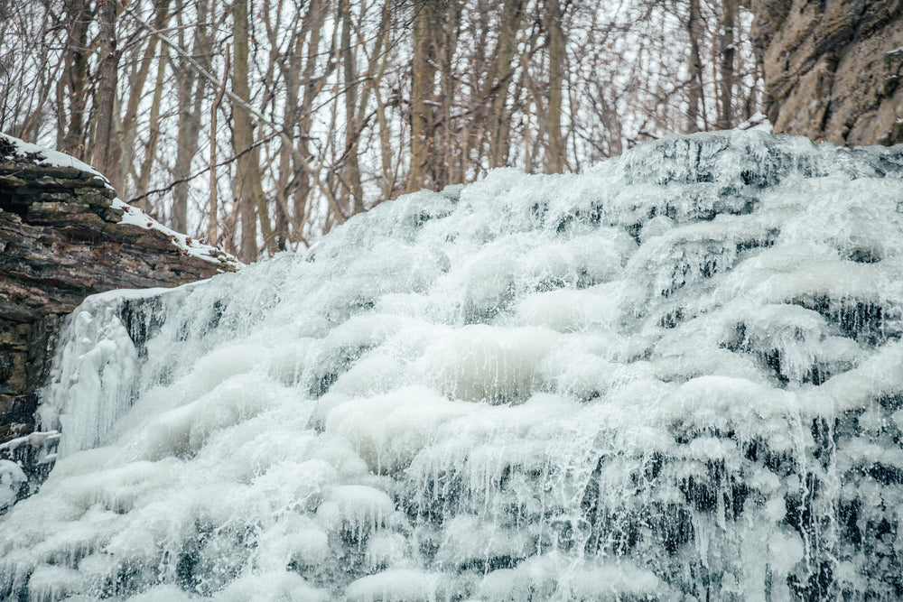 frozen falls