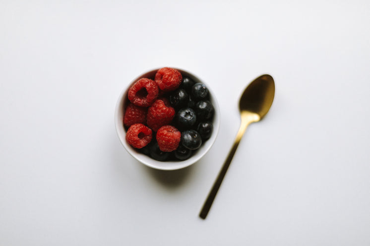 Fruit In A Cup With Spoon