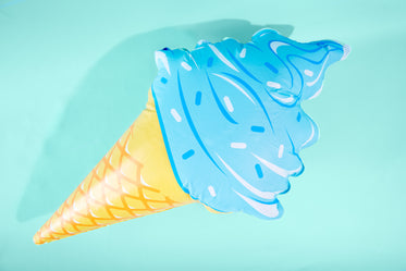 funny blue pool toy