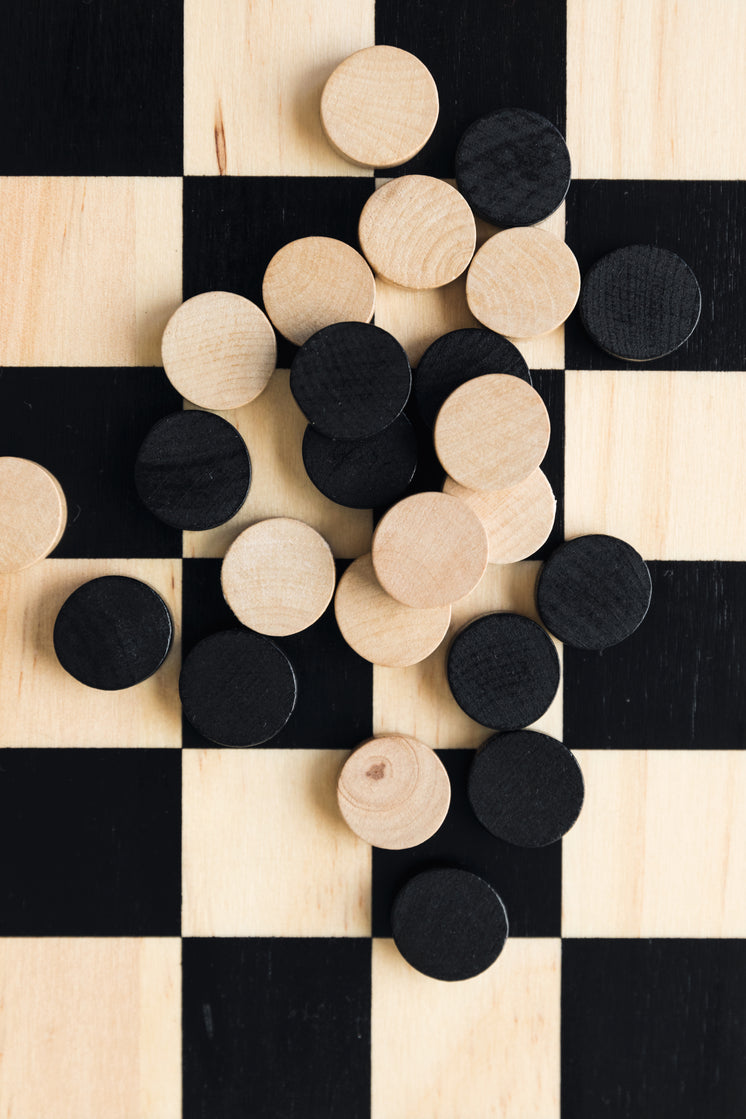 game-board-with-checkers-pieces-spread-o