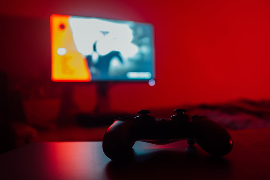 Browse Free HD Images of Game Console Controller Illuminated