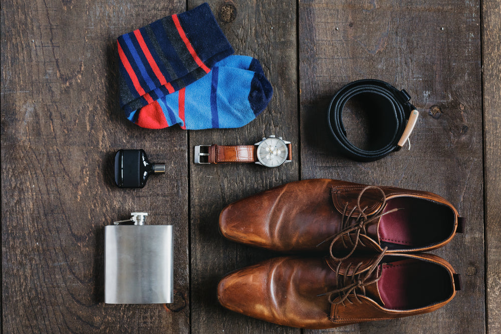 gentlemans fashion flatlay