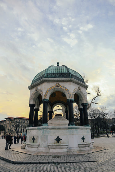 german fountain in istanbul