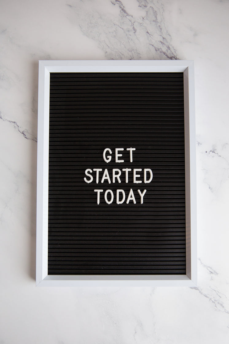Get Started Today Sign On Marble