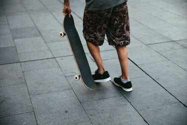 getting ready to skate