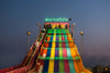 giant colorful slide