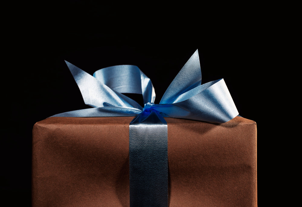 gift wrapped with bow