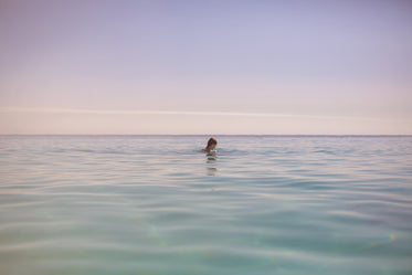 girl in beach water