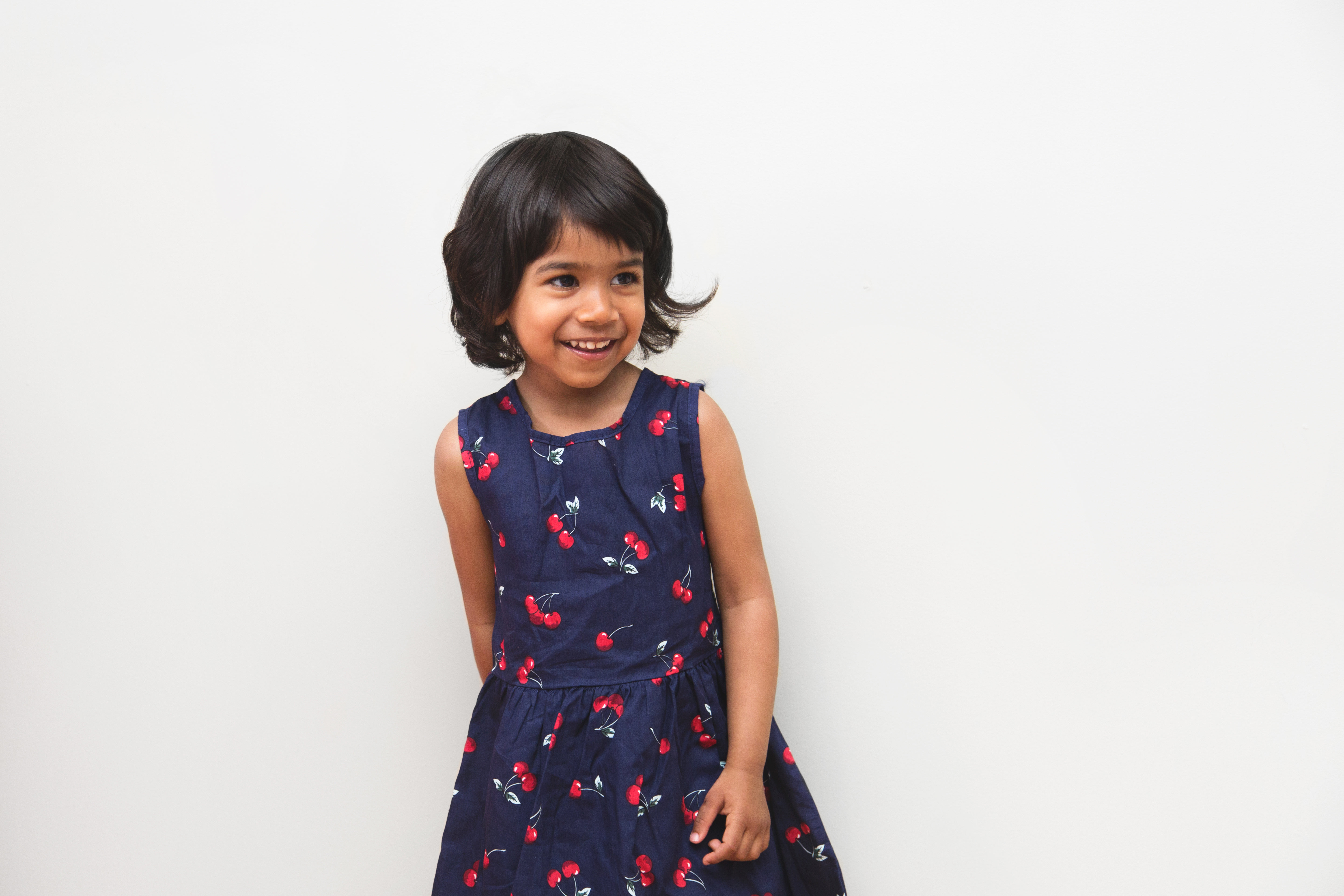 Girl wearing blue dress stock image. Image of model, cheerful - 37048429