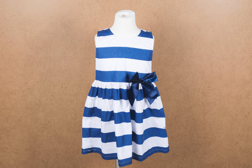 girl's striped dress