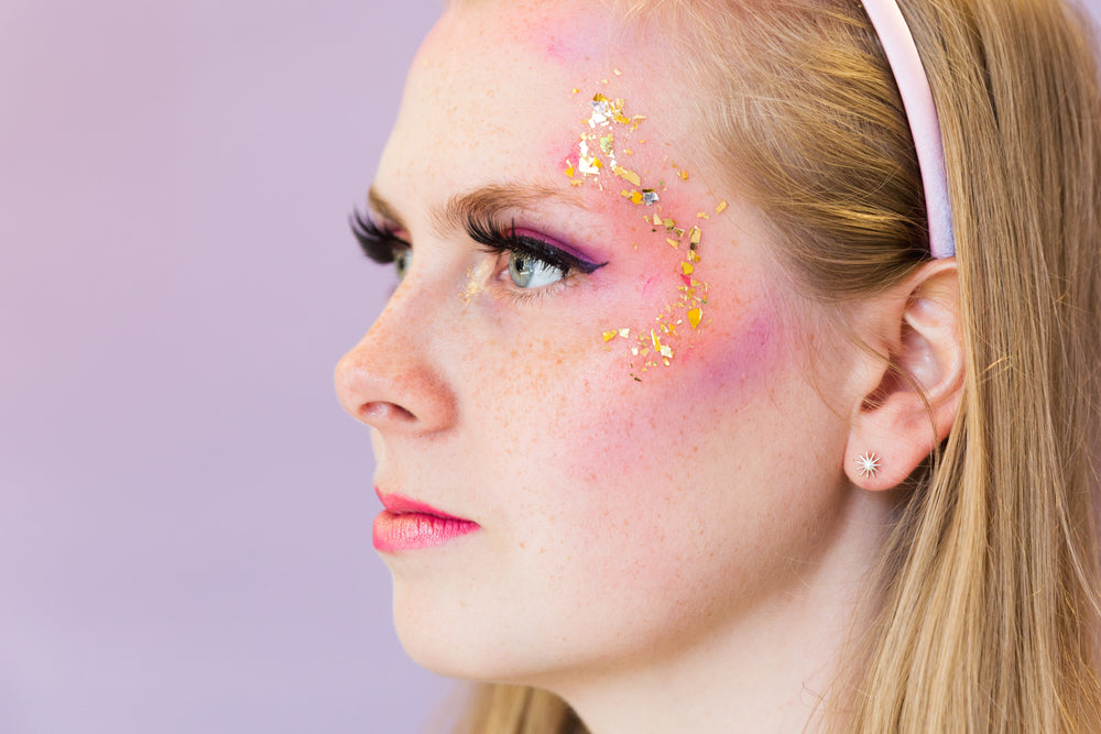 glitter makeup costume