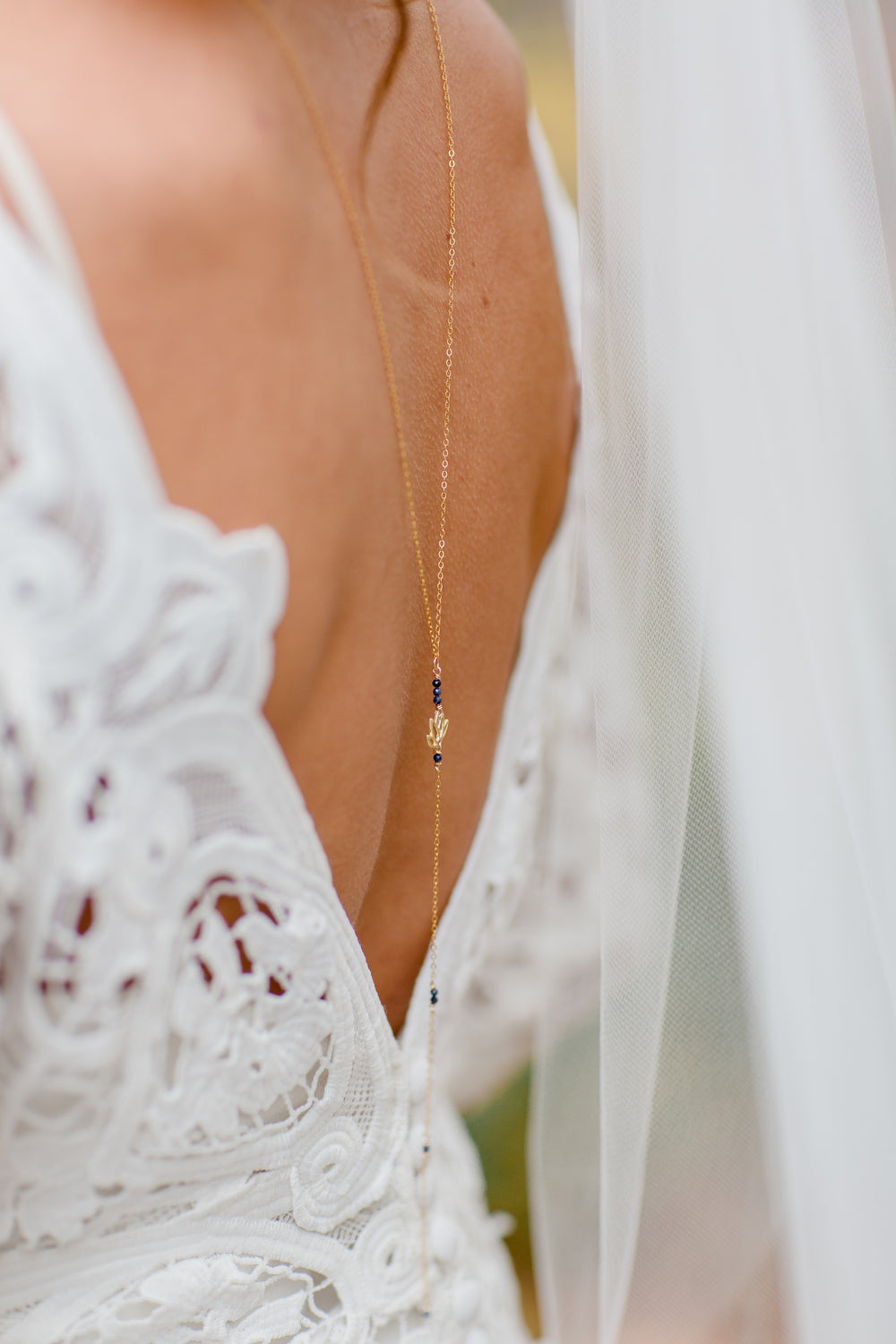 golden chain for bride