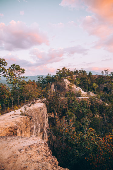 golden thailand canyon sunset