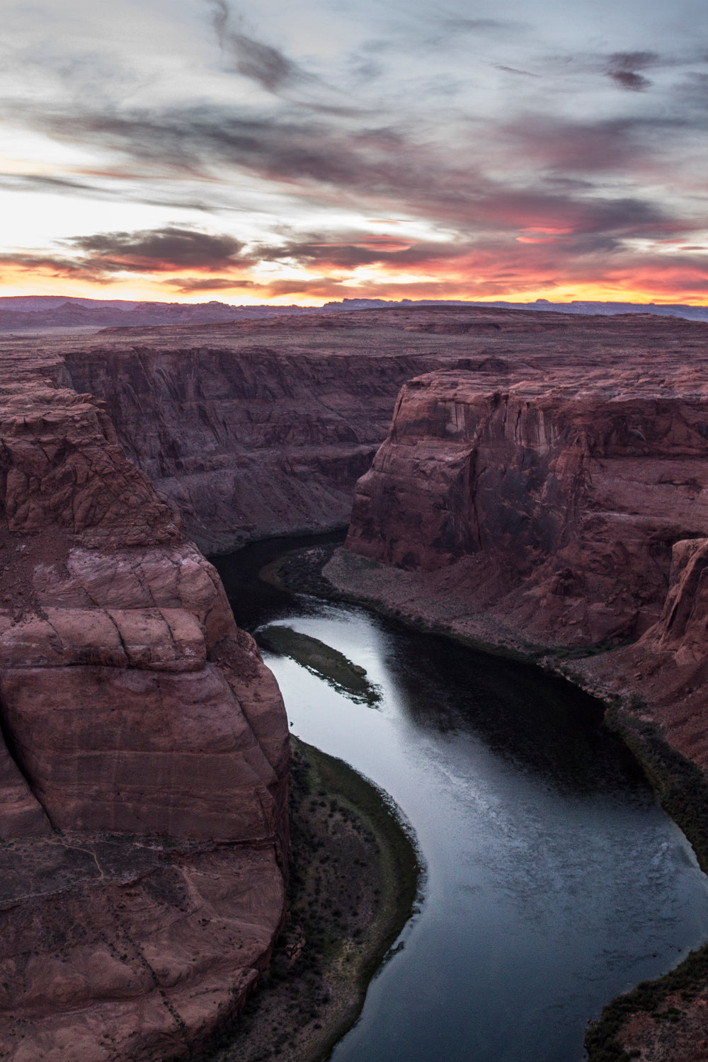 grand canyon national park at sunset