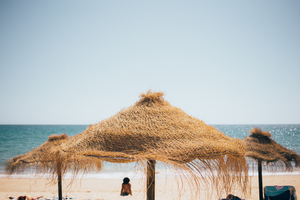 grassy beach shade