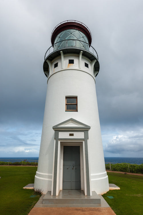 gray and white lighthouse