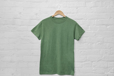 green t-shirt