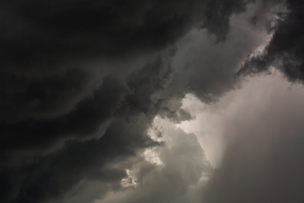 grey storm clouds