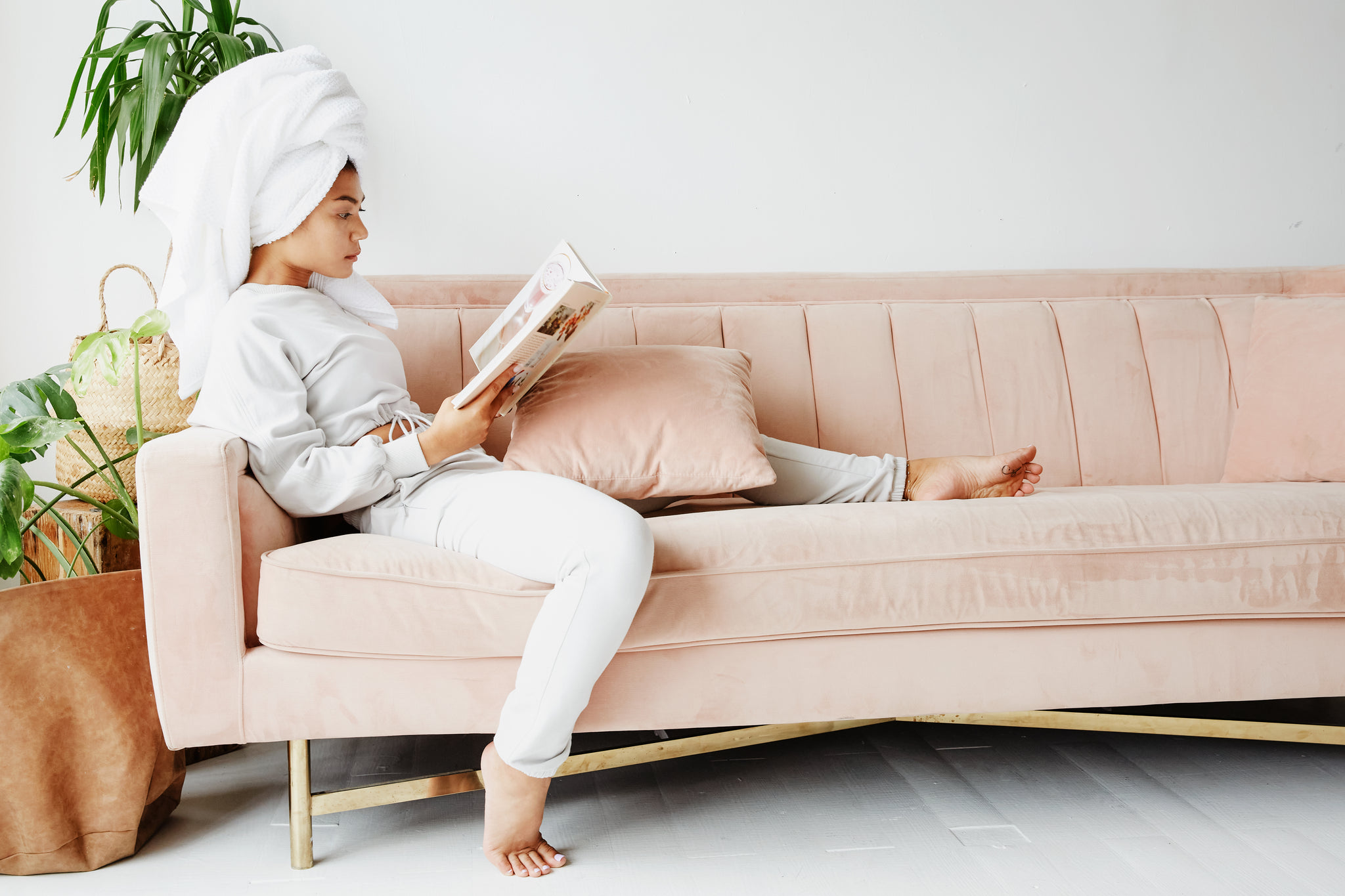 Haircare While On The Couch