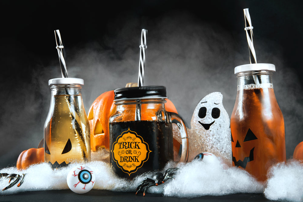 halloween foggy drinks