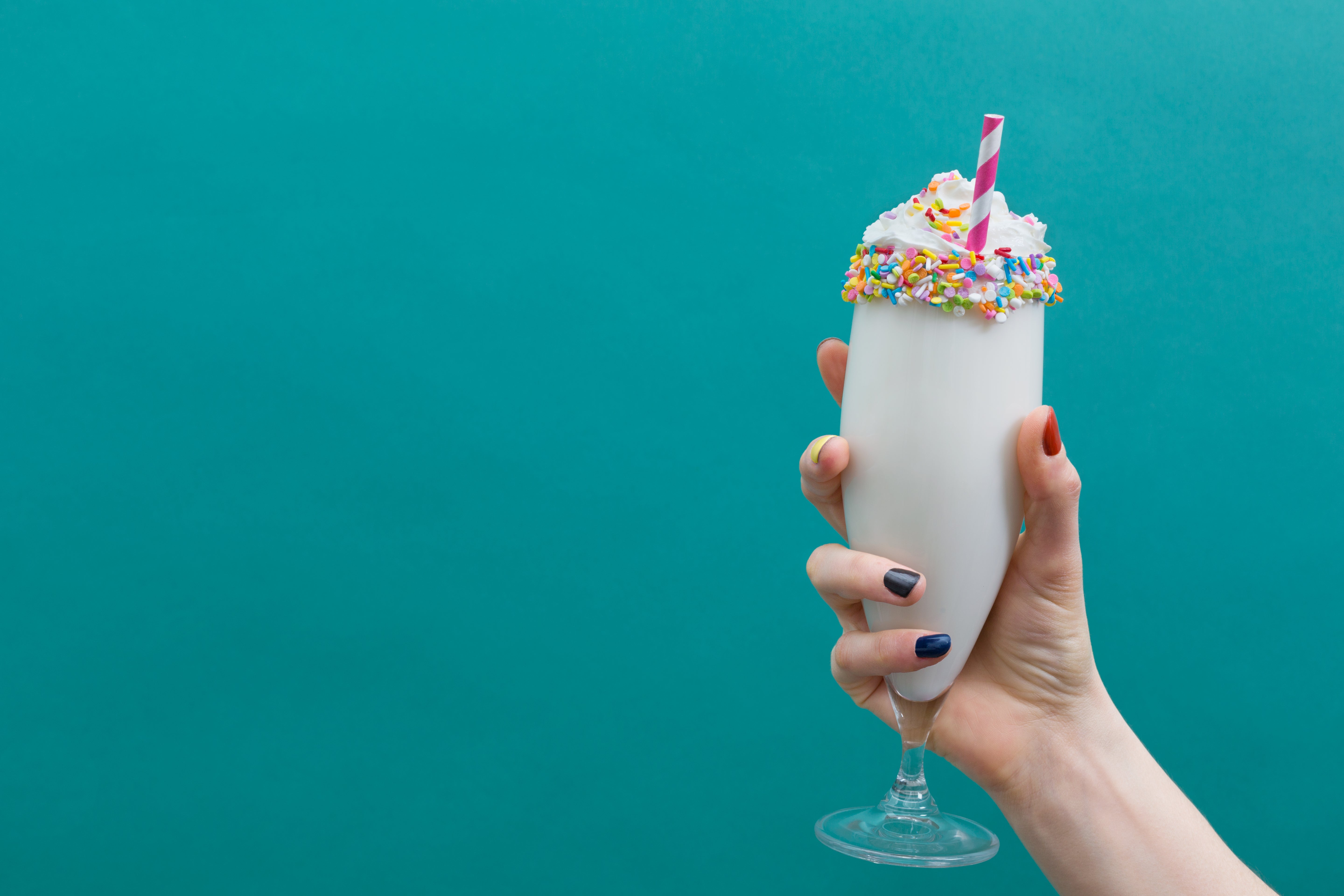 Vanilla Milk Shake Image & Photo (Free Trial)