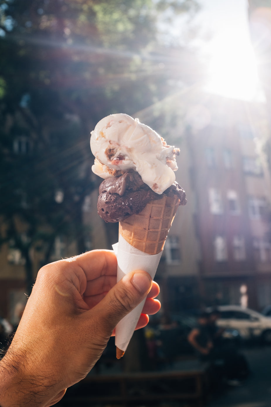 Ice Cream Cone Close Image & Photo (Free Trial)