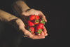 handful of strawberries
