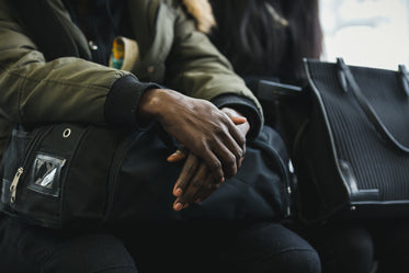 Browse Free HD Images of Hands Crossed Transit