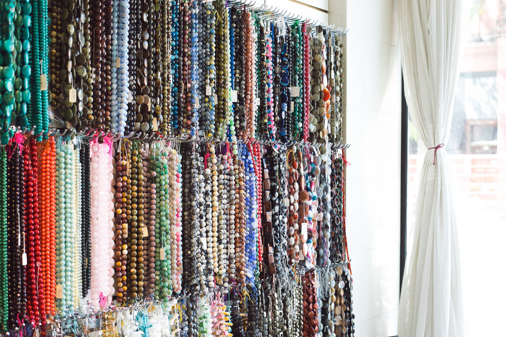 hanging beads