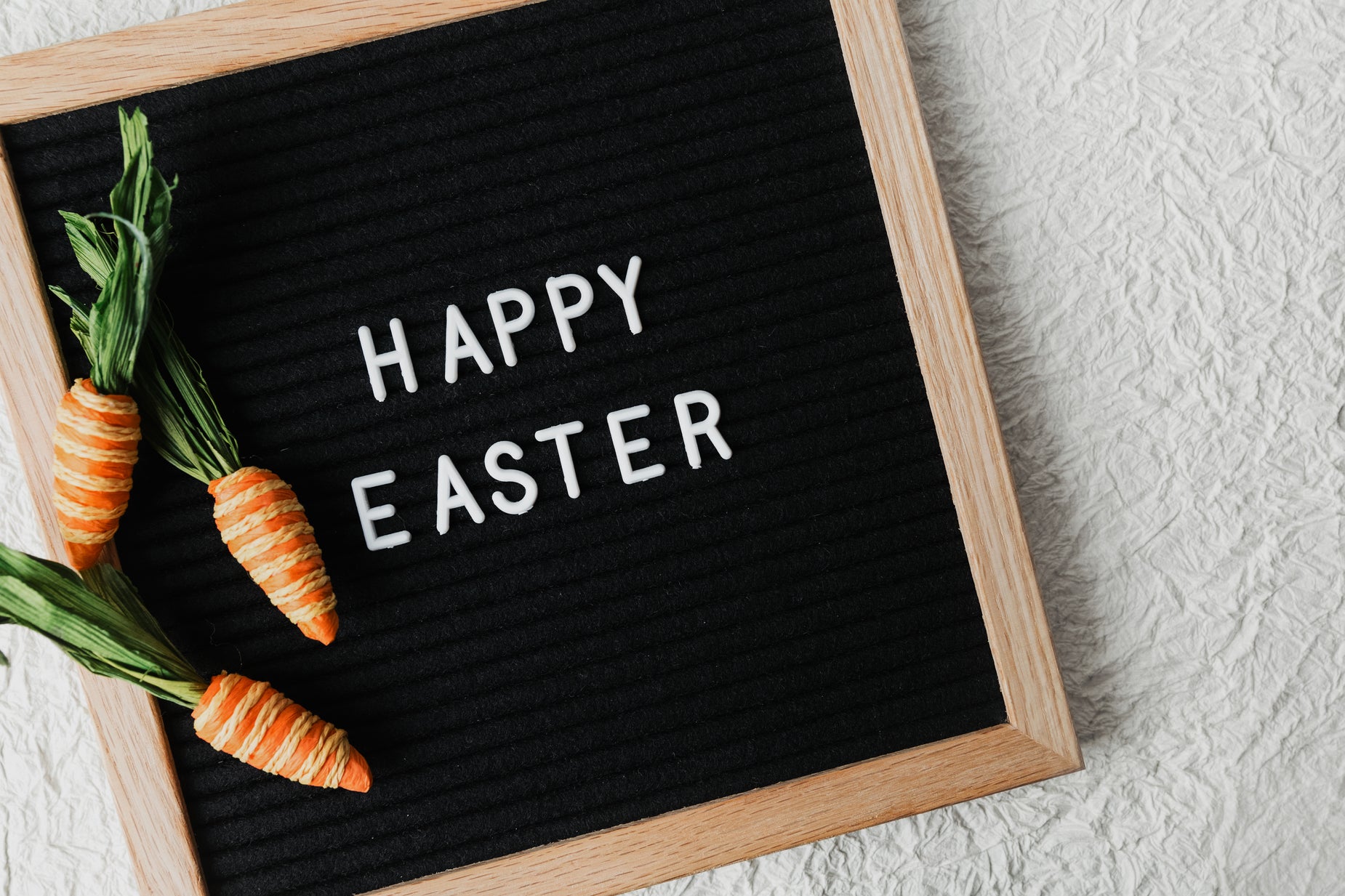 High Res Happy Easter Sign Picture — Free Images