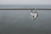 heart shaped lock on wire
