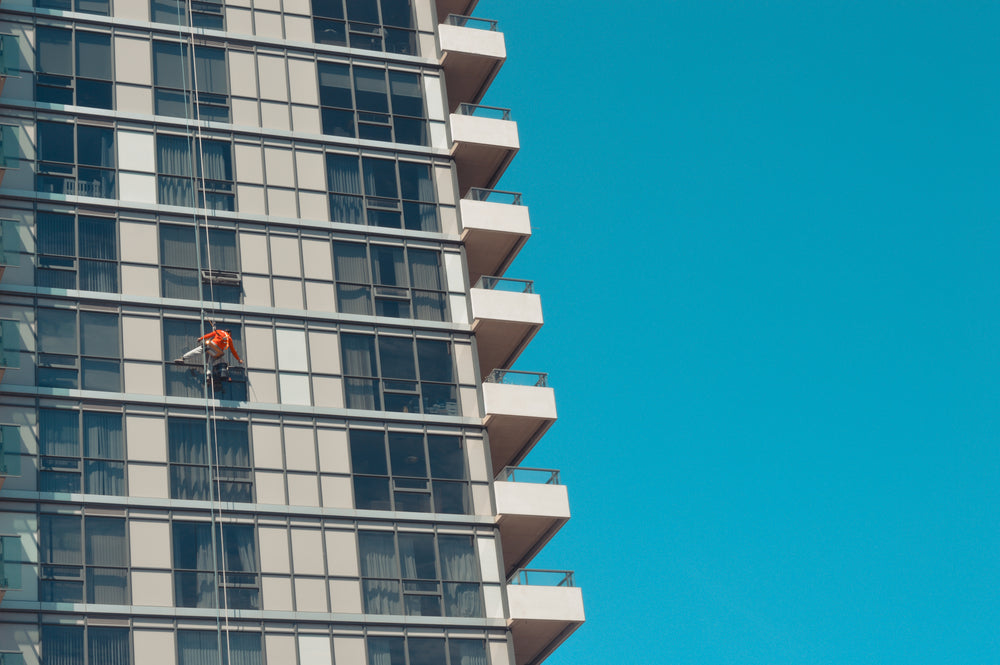 high rise window washer