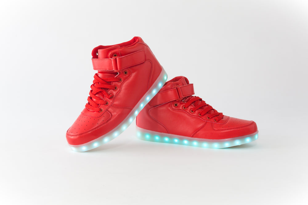hightop lighted sneakers