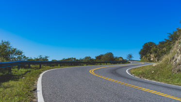 highway blue sky