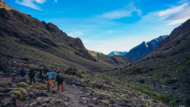 hiking in africa