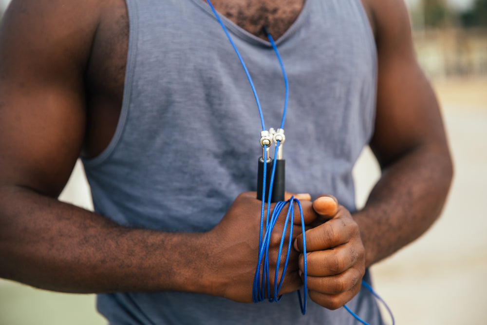 holding exercise gear