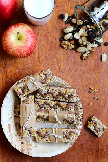 barrinhas de granola e muesli caseiras