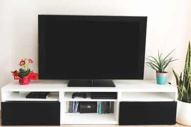 Picture of Home Tv Stand Shelves — Free Stock Photo
