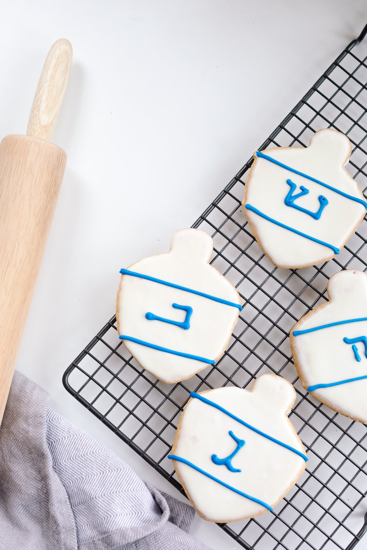 homemade hanukkah cookies