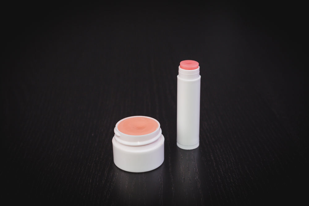 homemade lip balm containers