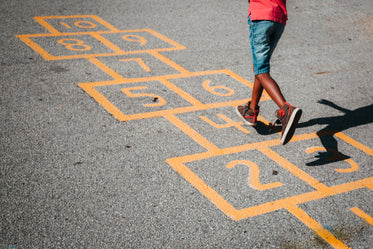 hopscotch in the sun